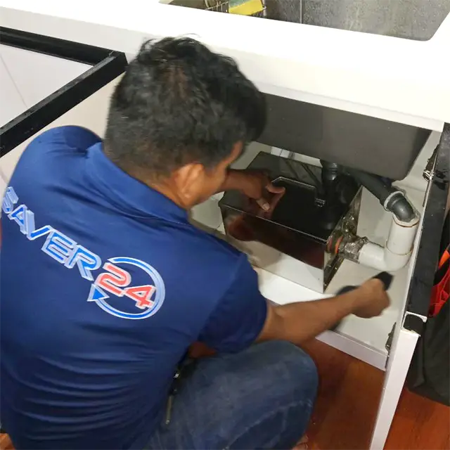 Grease trap clogged